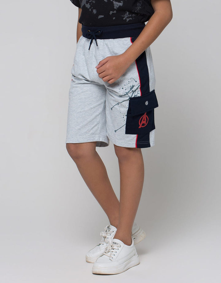 Marvel Short Pants Knit Avenger Splash Logo