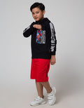 Marvel Spiderman Print Sweater Anak Laki-Laki