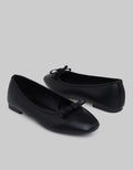 Connexion Textured Ribbon Sepatu Flat Wanita