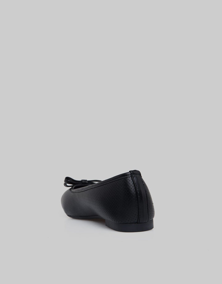 Connexion Textured Ribbon Sepatu Flat Wanita