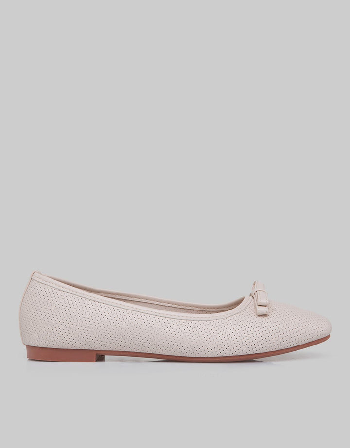 Connexion Textured Ribbon Sepatu Flat Wanita