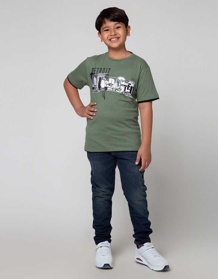 Nevada Short Sleeve T-Shirt Detroit Addicted