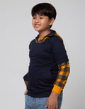Nevada Hoodie Check Boys Sweater