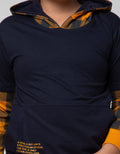Nevada Hoodie Check Boys Sweater