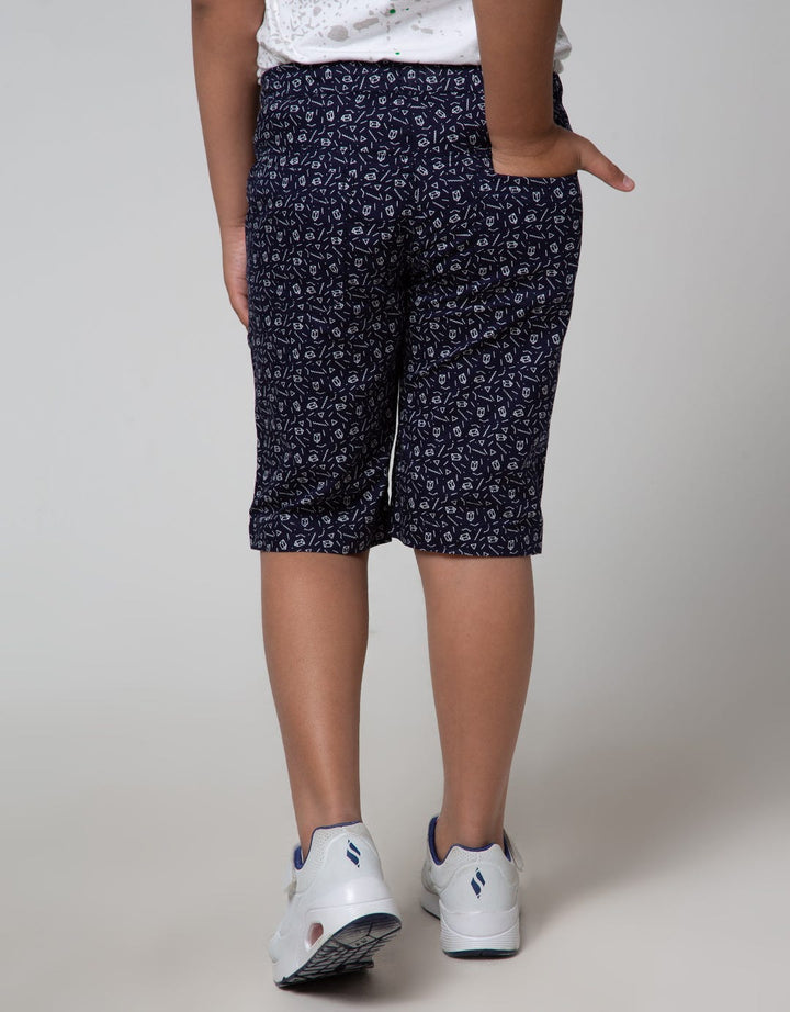 Nevada Shorts Pants Crop Geometri Shape