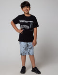 Nevada Shorts Pants Woven Abstract Spray