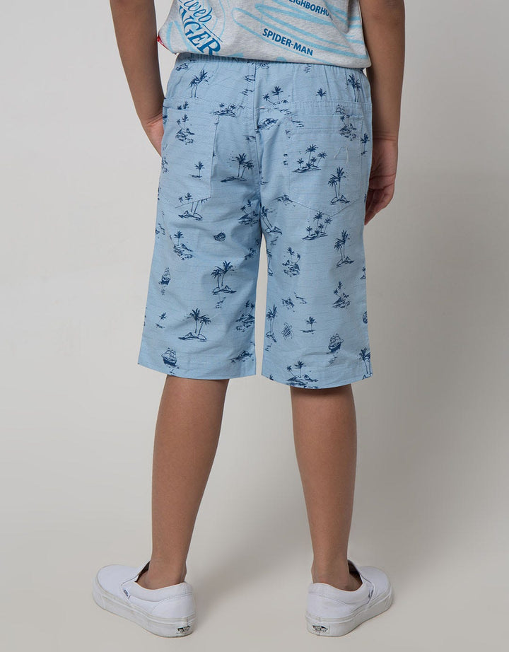 Nevada Shorts Pants Crop Tropical