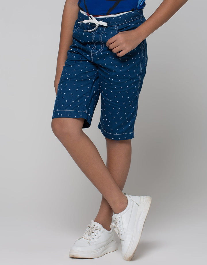 Nevada Short Pants Woven Print Jangkar