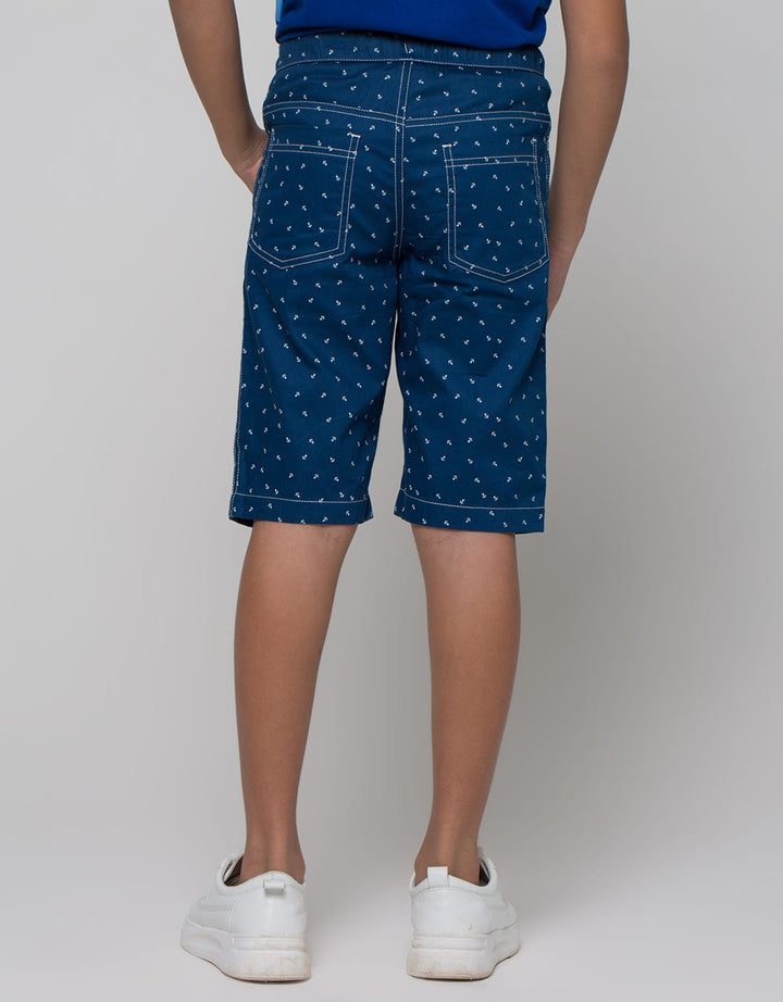 Nevada Short Pants Woven Print Jangkar