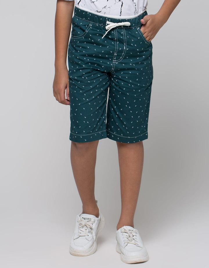 Nevada Short Pants Woven Print Jangkar