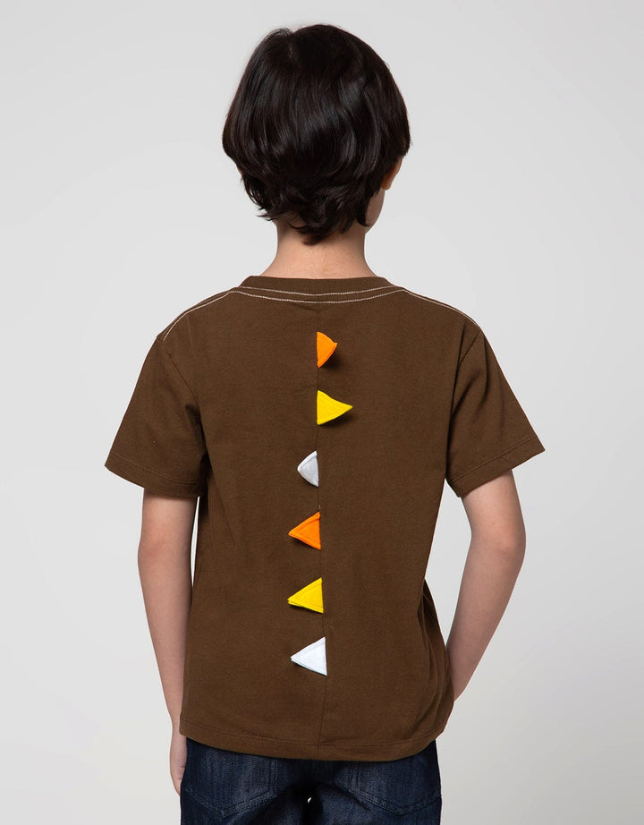 Little M Short Sleeve T-Shirt Print Roar The Loudest Cucuk