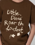 Little M Short Sleeve T-Shirt Print Roar The Loudest Cucuk