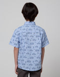 Little M Car Oxford Boys Shirt