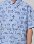 Little M Car Oxford Boys Shirt