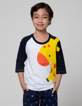 Little M Giraffe Print Kaos Anak Laki-laki