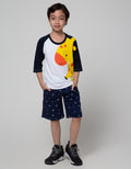 Little M Giraffe Print Kaos Anak Laki-laki