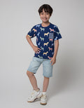 Little M Short Sleeve T-Shirt Print Zebra