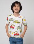 Little M Short Sleeve T-Shirt Firetruck