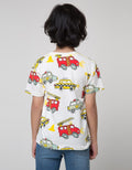Little M Short Sleeve T-Shirt Firetruck