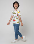 Little M Short Sleeve T-Shirt Firetruck