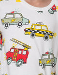 Little M Short Sleeve T-Shirt Firetruck