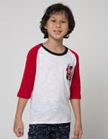 Little M Firetruck Kaos Anak Laki-laki