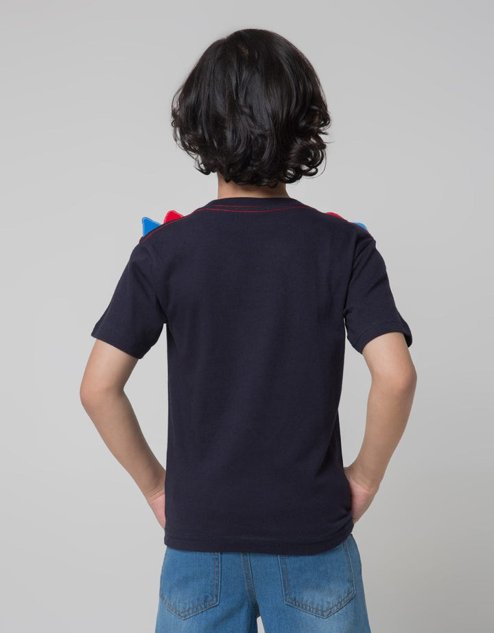 Little M Dino Lets Go Kaos Anak Laki-laki