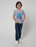 Little M Short Sleeve T-Shirt Dino Cool Play