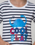 Little M Short Sleeve T-Shirt Dino Cool Play