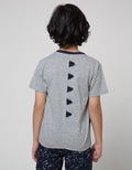 Little M Short Sleeve T-Shirt Dino Basket Cucuk Belakang