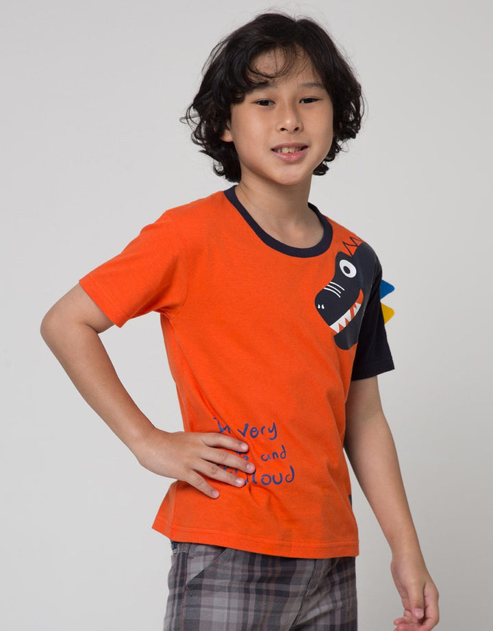 Little M Short Sleeve T-Shirt Dino