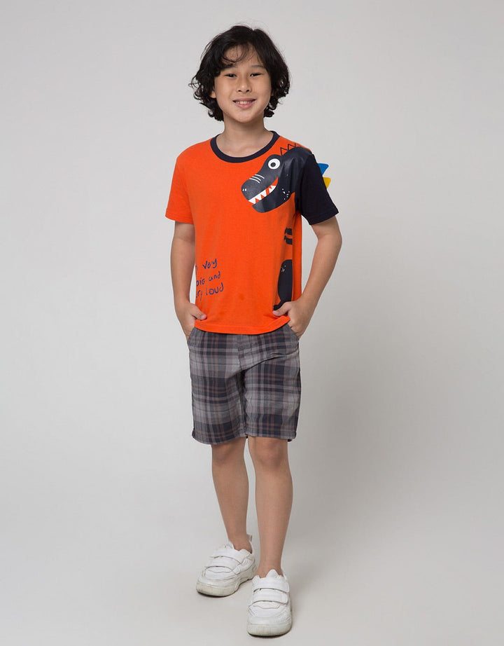 Little M Short Sleeve T-Shirt Dino