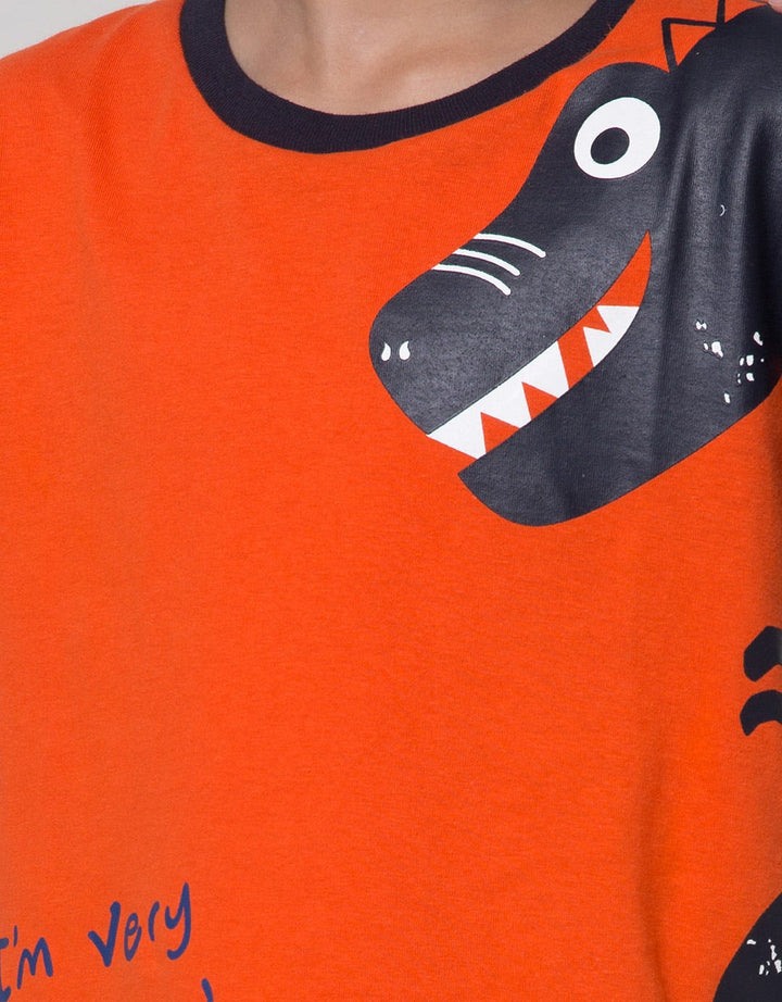 Little M Short Sleeve T-Shirt Dino