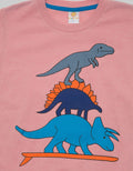 Little M Dino Print Kaos Anak Laki-laki