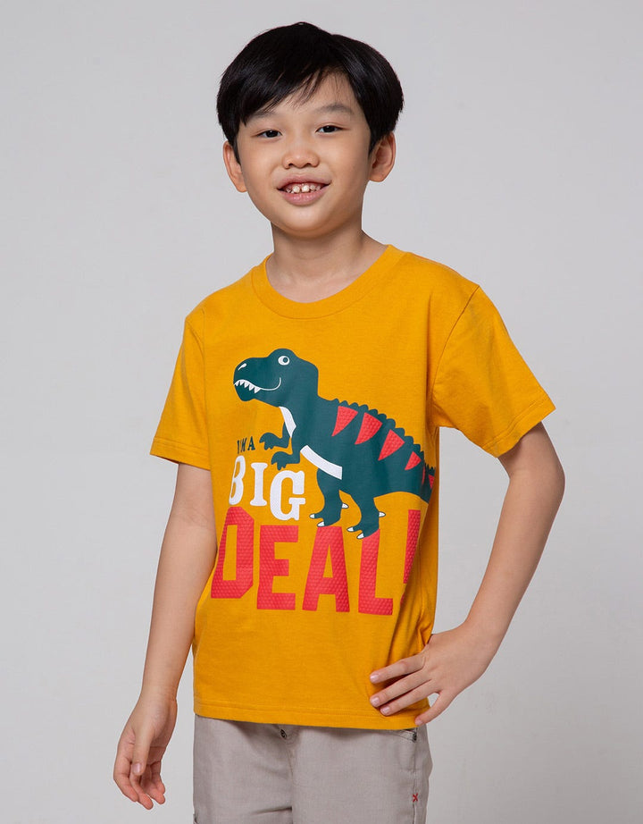 Little M Dino Best Buy Kaos Anak Laki-laki