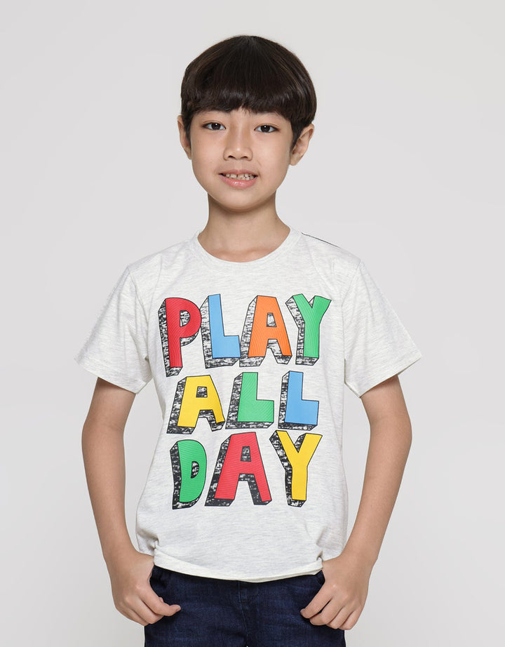 Little M Play All Day Kaos Anak Laki-laki