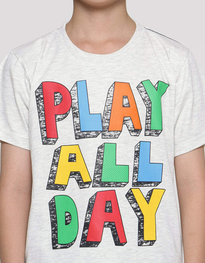 Little M Play All Day Kaos Anak Laki-laki