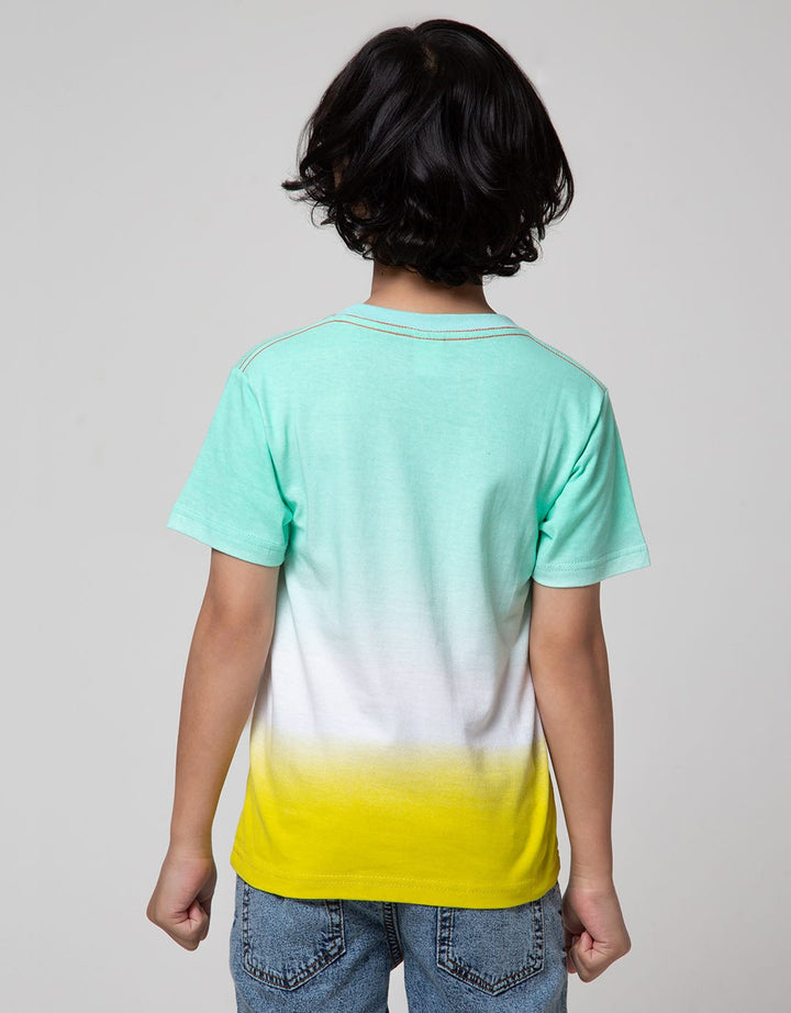 Little M Ombre Dino Kaos Anak Laki-Laki