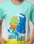 Little M Ombre Dino Kaos Anak Laki-Laki