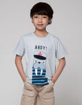 Little M Ahoy Apps Kaos Anak Laki-laki
