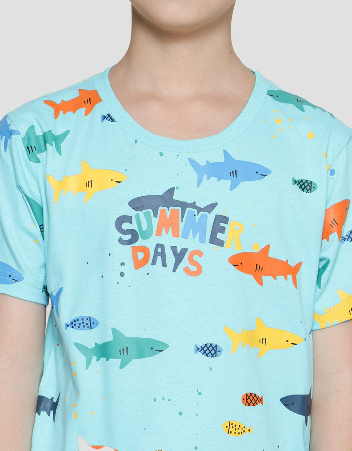 Little M Summer Days Boys T-Shirt