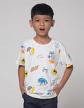 Little M Relax Print Kaos Anak Laki-laki