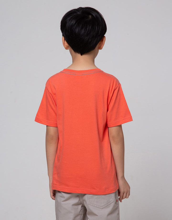 Little M Short Sleeve T-Shirt Dino Surf Handuk