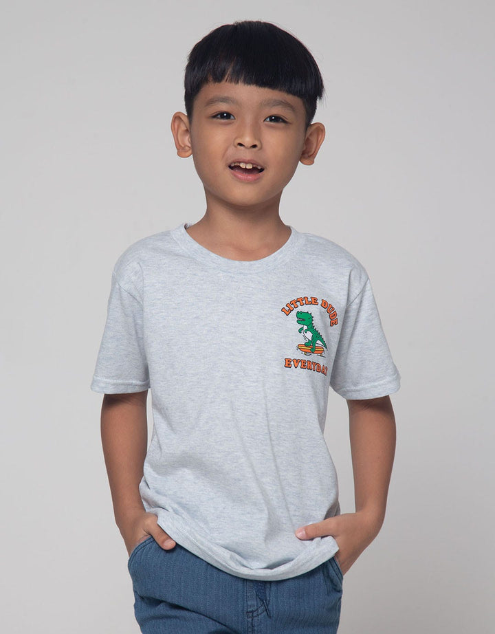 Little M Dino Side Boys T-Shirt