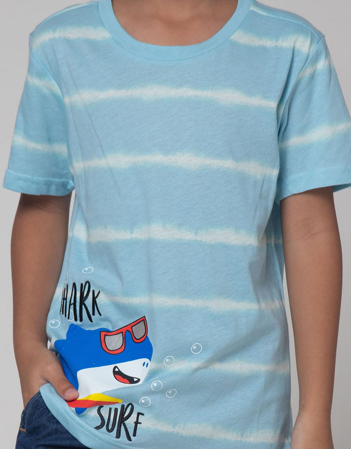 Little M Rotary Shark Kaos Anak Laki-laki
