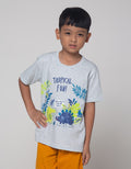 Little M Tropical Fun Kaos Anak Laki-laki