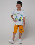 Little M Tropical Fun Kaos Anak Laki-laki