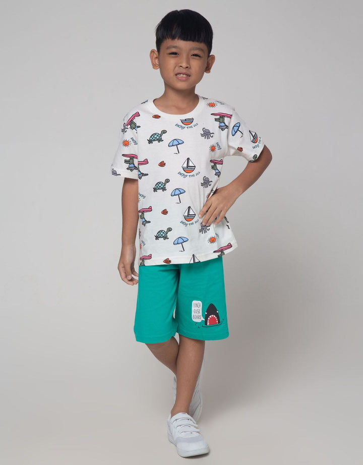 Little M Enjoy The Sea Boys T-Shirt