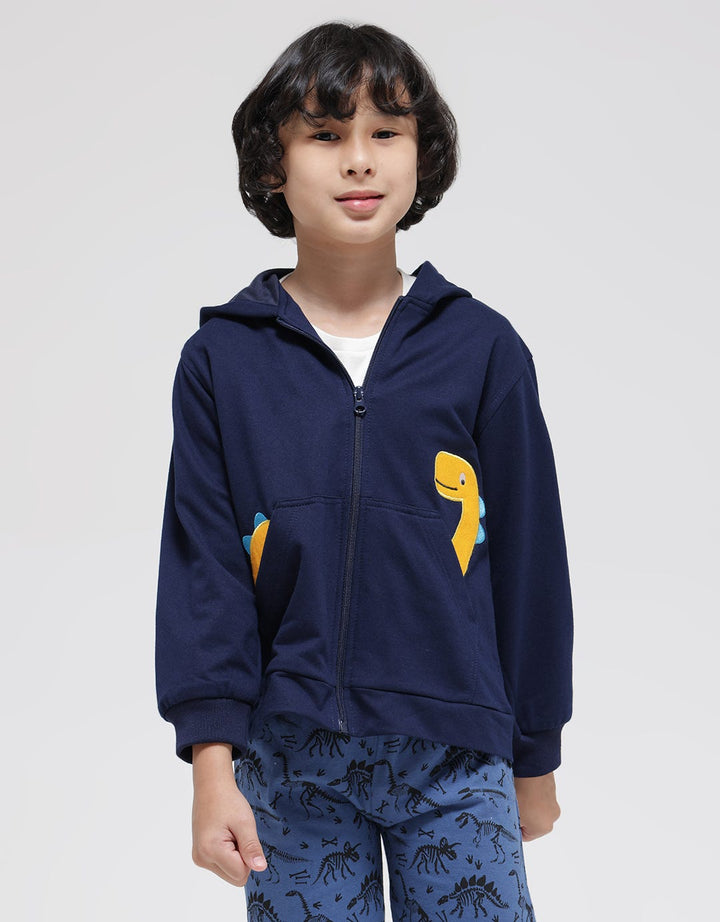Little M Jacket Terry Dino