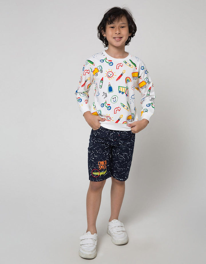 Little M Sunny Day Sweater Anak Laki-laki